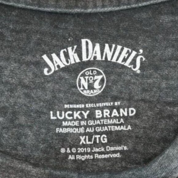 Lucky Brand Jack Daniels Old No 7 Tee Women's Size‎ XL - Picture 4 of 4